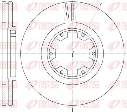 Remsa 6899.10 - Kočioni disk www.molydon.hr