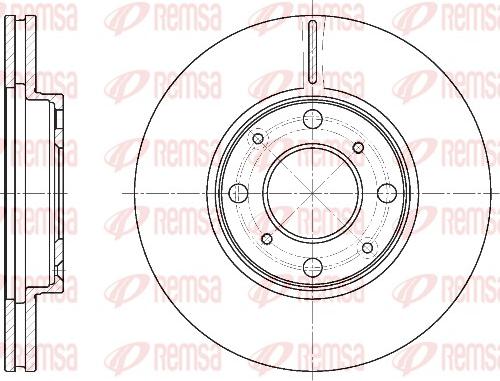 Remsa 6844.10 - Kočioni disk www.molydon.hr