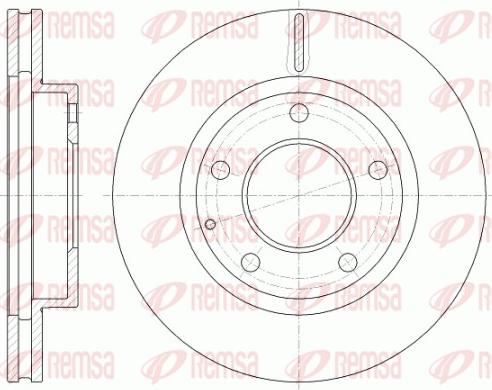 Remsa 6841.10 - Kočioni disk www.molydon.hr