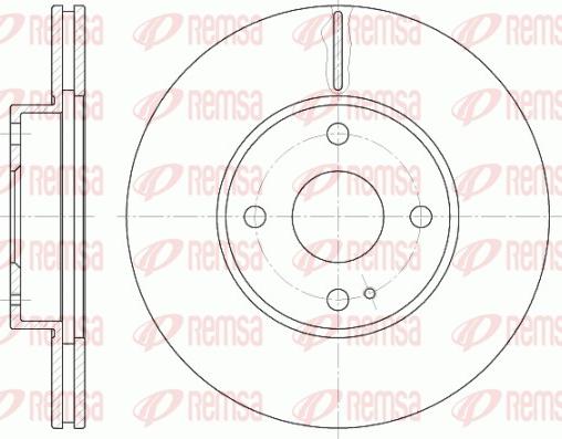 Remsa 6843.10 - Kočioni disk www.molydon.hr