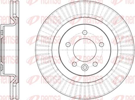 Remsa 6851.10 - Kočioni disk www.molydon.hr