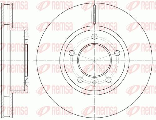 Remsa 6802.10 - Kočioni disk www.molydon.hr