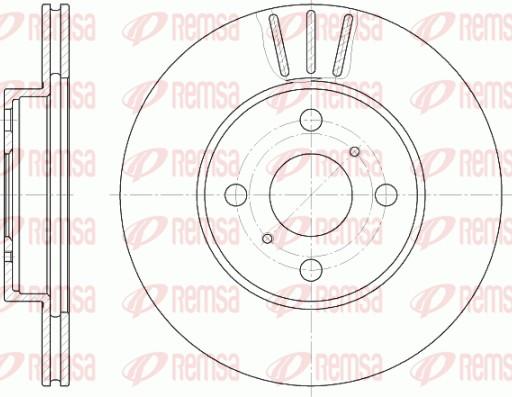 Remsa 6814.10 - Kočioni disk www.molydon.hr