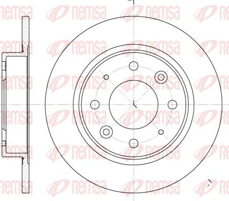 Remsa 6813.00 - Kočioni disk www.molydon.hr