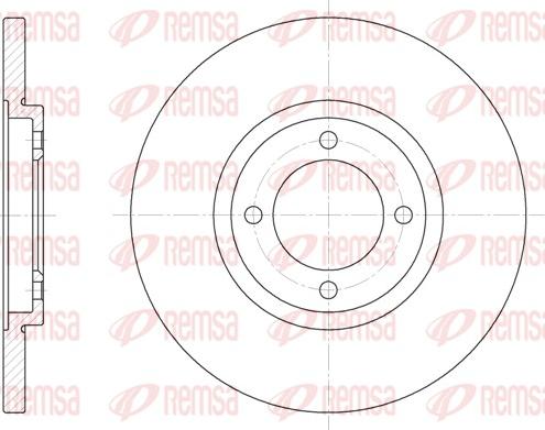 Remsa 6362.00 - Kočioni disk www.molydon.hr