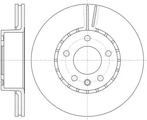 Remsa 6300.10 - Kočioni disk www.molydon.hr