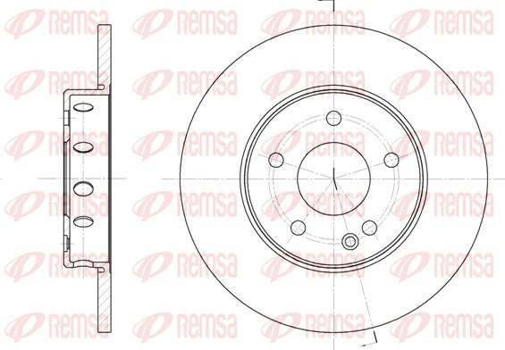 Remsa 6310.00 - Kočioni disk www.molydon.hr