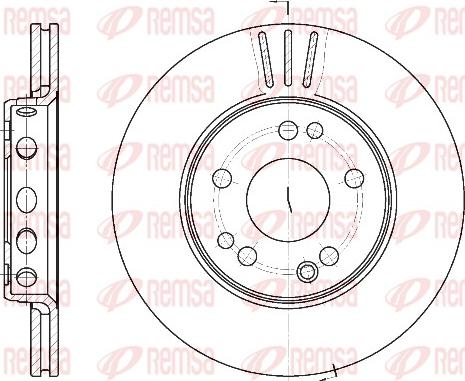 Remsa 6318.10 - Kočioni disk www.molydon.hr