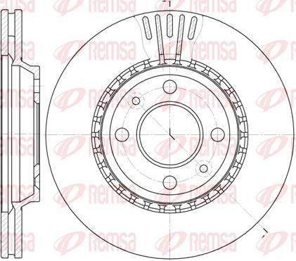 Remsa 6299.10 - Kočioni disk www.molydon.hr