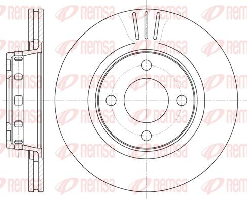 Remsa 6295.10 - Kočioni disk www.molydon.hr