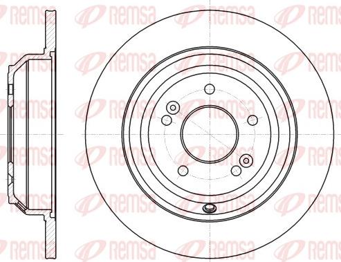 Remsa 62542.00 - Kočioni disk www.molydon.hr