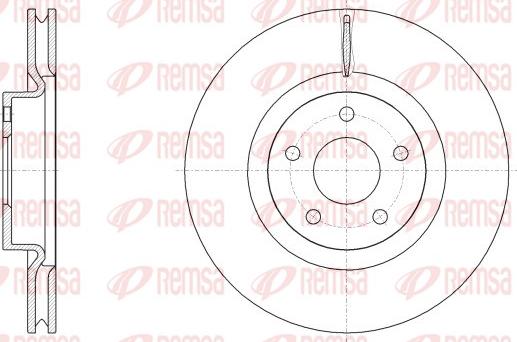 Remsa 62556.10 - Kočioni disk www.molydon.hr