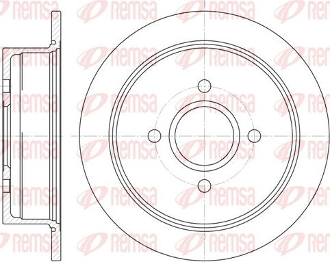 Remsa 6250.00 - Kočioni disk www.molydon.hr