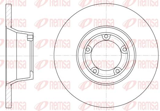 Remsa 6253.00 - Kočioni disk www.molydon.hr