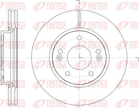 Remsa 62523.10 - Kočioni disk www.molydon.hr