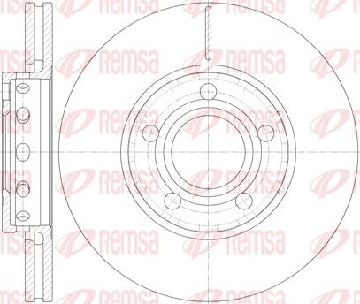 Remsa 6268.10 - Kočioni disk www.molydon.hr