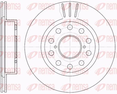 Remsa 62005.10 - Kočioni disk www.molydon.hr