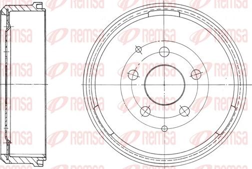 Remsa 62030.00 - Kočioni disk www.molydon.hr