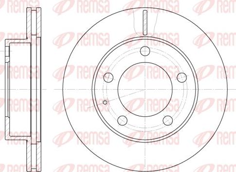 Remsa 6203.10 - Kočioni disk www.molydon.hr