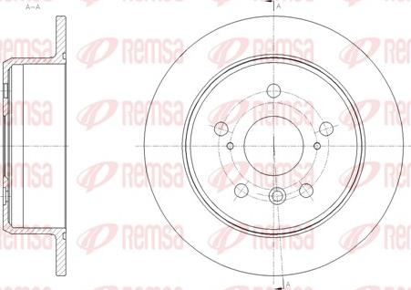 Remsa 62033.00 - Kočioni disk www.molydon.hr