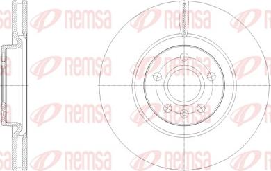 Remsa 62129.10 - Kočioni disk www.molydon.hr