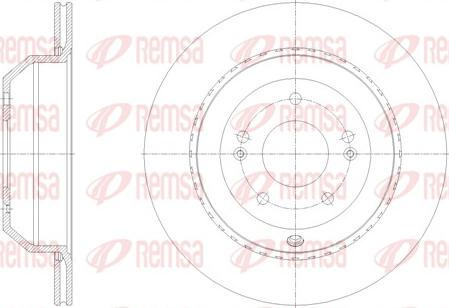 Remsa 62123.10 - Kočioni disk www.molydon.hr