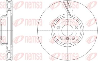 Remsa 62127.11 - Kočioni disk www.molydon.hr