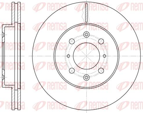 Remsa 6224.10 - Kočioni disk www.molydon.hr