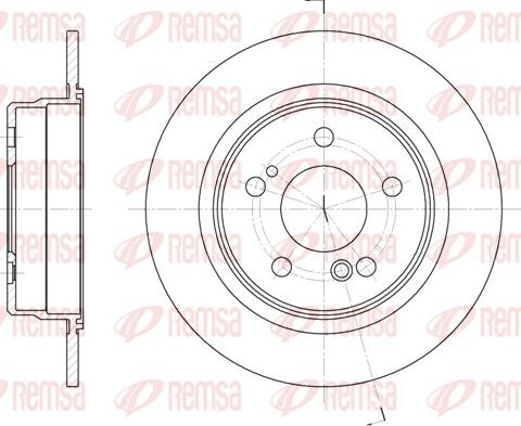 Remsa 6271.00 - Kočioni disk www.molydon.hr