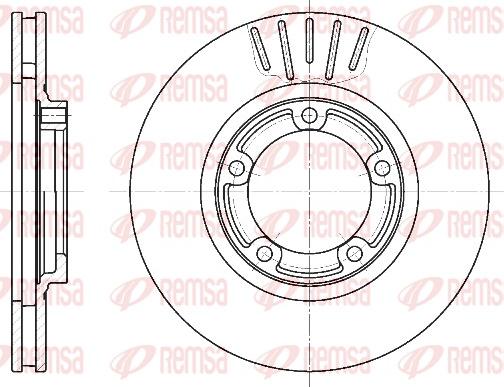 Remsa 6794.10 - Kočioni disk www.molydon.hr