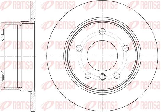 Remsa 6798.00 - Kočioni disk www.molydon.hr