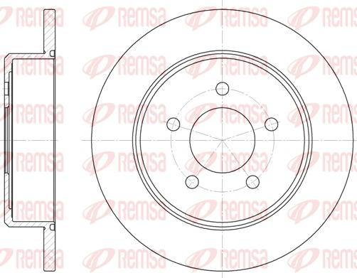 Remsa 6746.00 - Kočioni disk www.molydon.hr