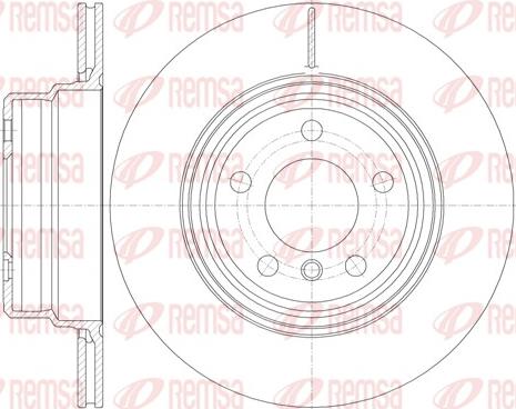 Remsa 6755.10 - Kočioni disk www.molydon.hr