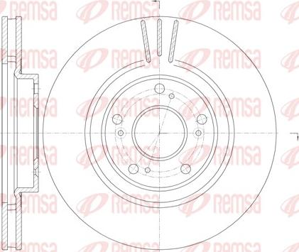 Remsa 6763.10 - Kočioni disk www.molydon.hr