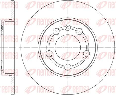 Remsa 6718.00 - Kočioni disk www.molydon.hr