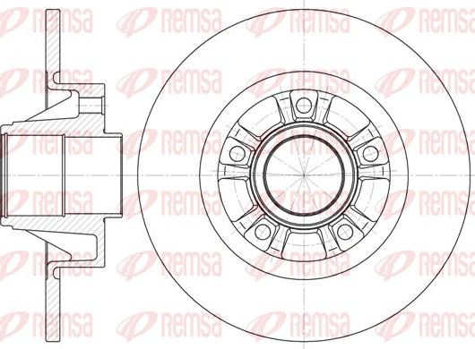 Remsa 6733.00 - Kočioni disk www.molydon.hr