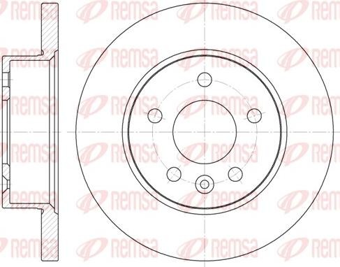 Remsa 6774.00 - Kočioni disk www.molydon.hr