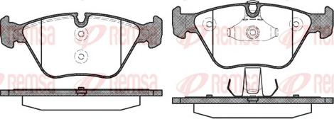 Remsa 0963.10 - Komplet Pločica, disk-kočnica www.molydon.hr