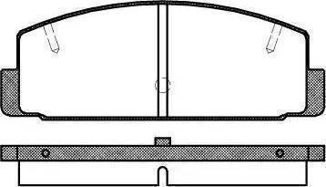 BOSCH 986424295 - Komplet Pločica, disk-kočnica www.molydon.hr