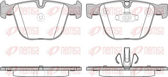 Remsa 0892.20 - Komplet Pločica, disk-kočnica www.molydon.hr