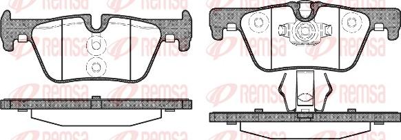 Remsa 1476.00 - Komplet Pločica, disk-kočnica www.molydon.hr