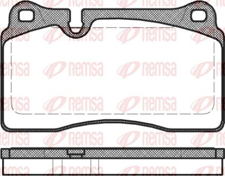 Remsa 1200.30 - Komplet Pločica, disk-kočnica www.molydon.hr