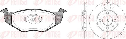 Remsa 8609.01 - Komplet kočnica, disk-kočnica www.molydon.hr