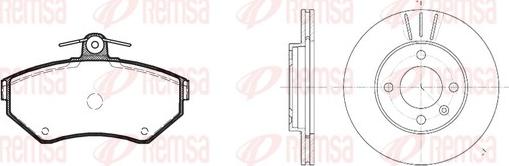 Remsa 8631.04 - Komplet kočnica, disk-kočnica www.molydon.hr