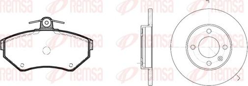 Remsa 8631.03 - Komplet kočnica, disk-kočnica www.molydon.hr