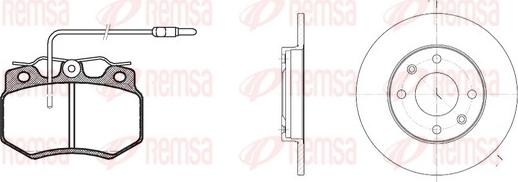 Remsa 8170.01 - Komplet kočnica, disk-kočnica www.molydon.hr