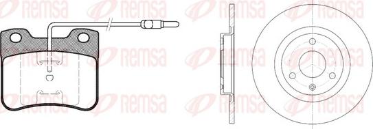 Remsa 8247.00 - Komplet kočnica, disk-kočnica www.molydon.hr