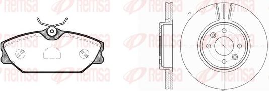 Remsa 8208.02 - Komplet kočnica, disk-kočnica www.molydon.hr