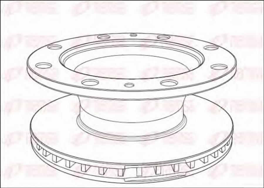 Remsa DCA1014.20 - Kočioni disk www.molydon.hr