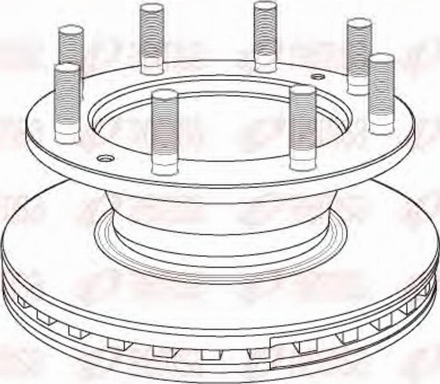 Remsa DCA1167.20 - Kočioni disk www.molydon.hr